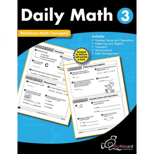 Creative Teaching Press® Creative Teaching Press Daily Math Workbook, Grade 3