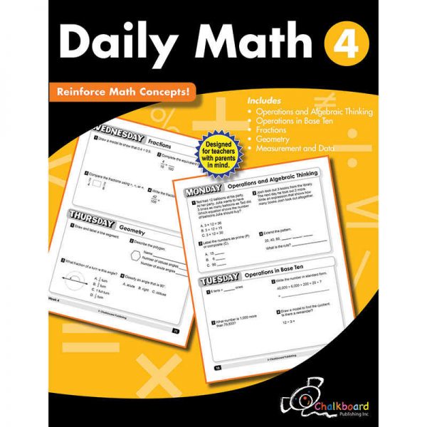 Creative Teaching Press® Creative Teaching Press Daily Math Workbook, Grade 4