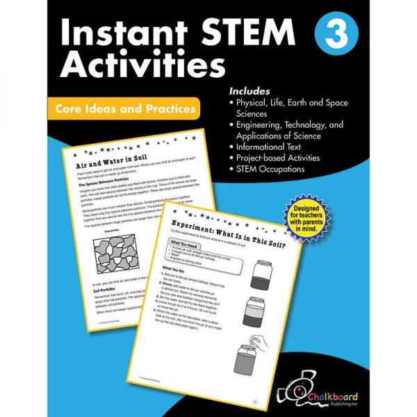Creative Teaching Press® STEM Instant Activities Workbook, Grade 3