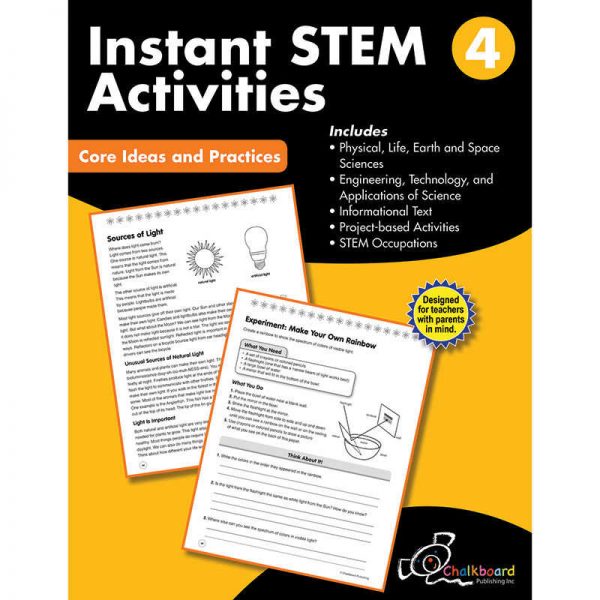 Creative Teaching Press® STEM Instant Activities Workbook, Grade 4