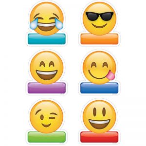 Creative Teaching Press® Simply Emoji 6" Designer Cut-Outs