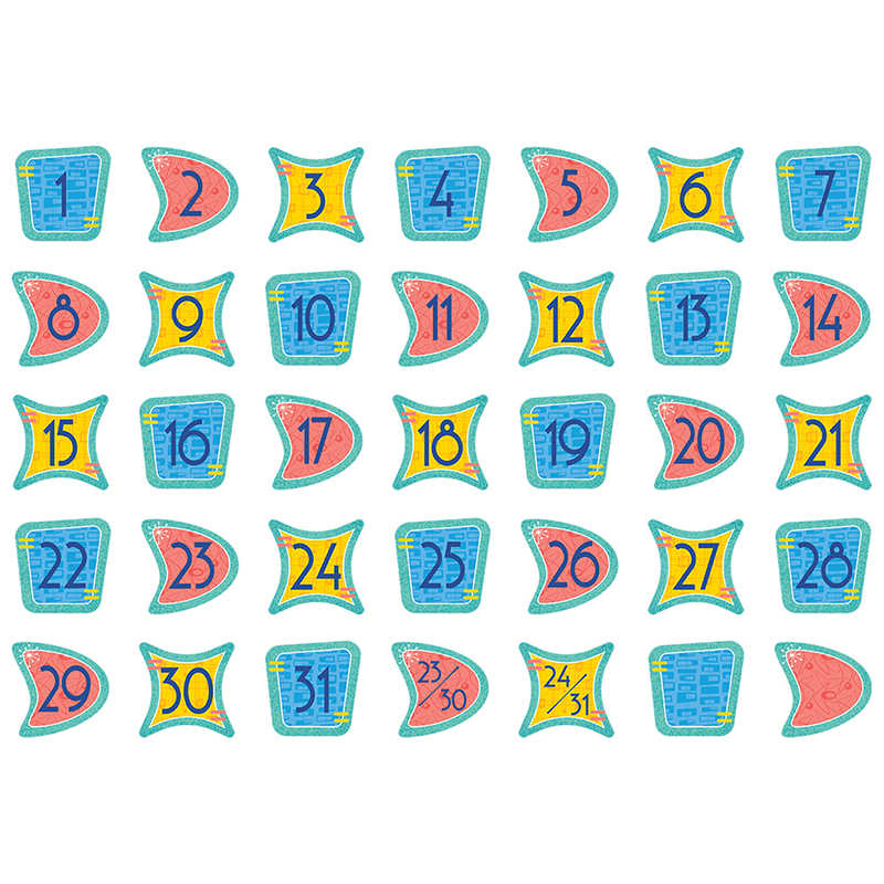 Creative Teaching Press® Mid-Century Mod Calendar Days