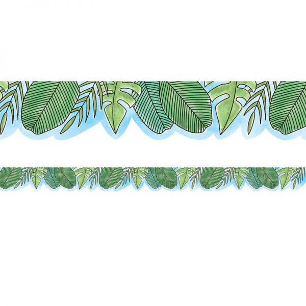 Creative Teaching Press® Safari Friends Jumbo Leaves Border, 35 Feet