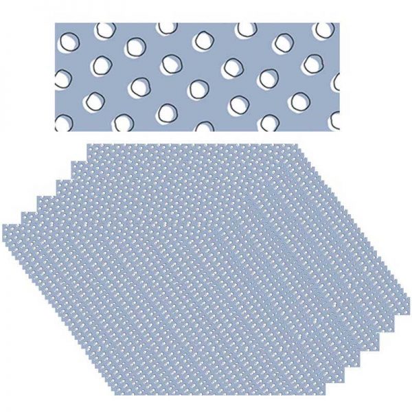 Creative Teaching Press® Doodle Dots on Gray Border, 35 Feet Per Pack, 6 Packs