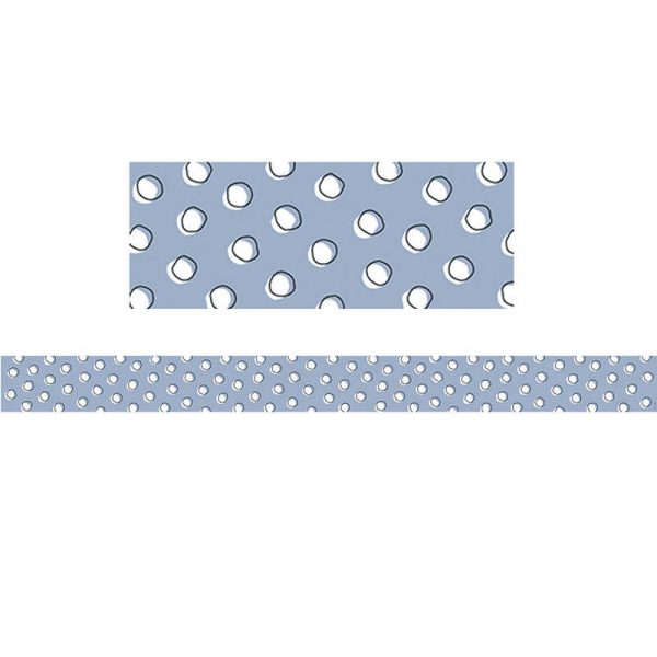 Creative Teaching Press® Doodle Dots on Gray Border, 35 Feet