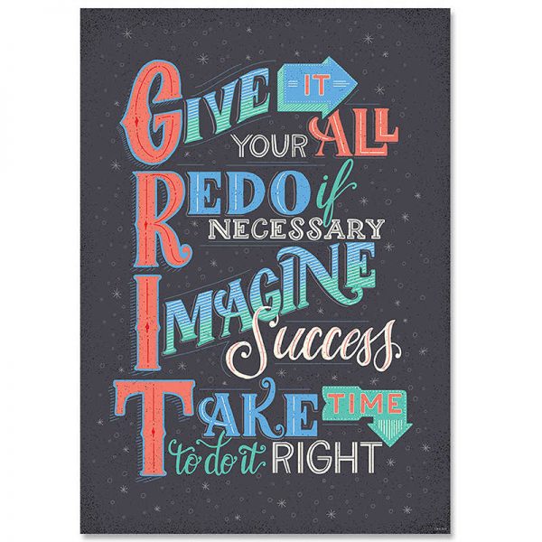Creative Teaching Press® GRIT Inspire U Poster
