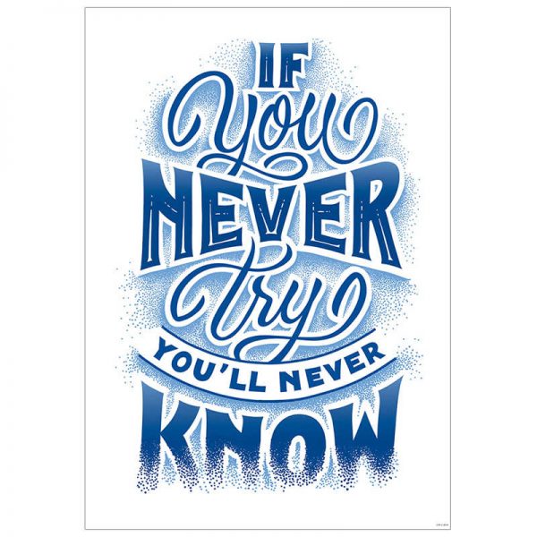 Creative Teaching Press® If you never try Inspire U Poster