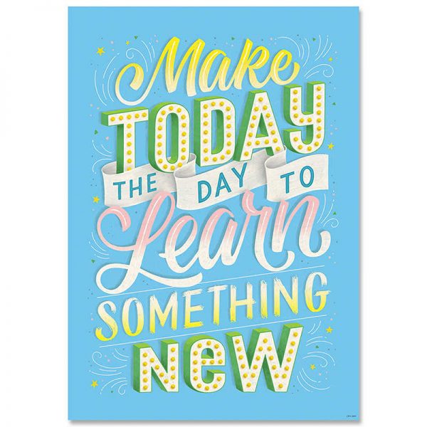 Creative Teaching Press® Make today the day to Inspire U Poster