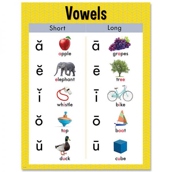 Creative Teaching Press® Vowels Chart
