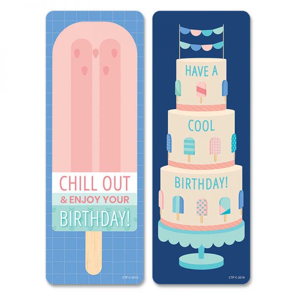 Creative Teaching Press® Calm & Cool Happy Birthday Bookmarks 30/Pack