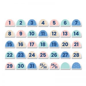 Creative Teaching Press® Calm & Cool Calendar Days, 35/Pack