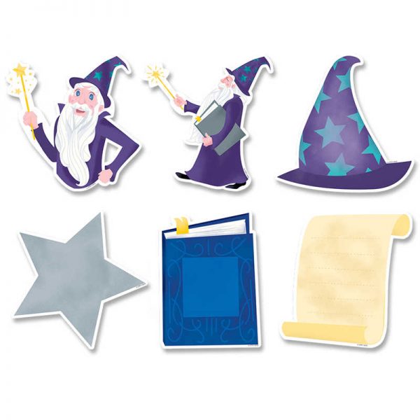 Creative Teaching Press® Mystical Magical Wizardly Fun 6" Designer Cut-Outs, 36/Pack