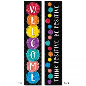 Creative Teaching Press® Pom-Poms Welcome Banner (2-sided)