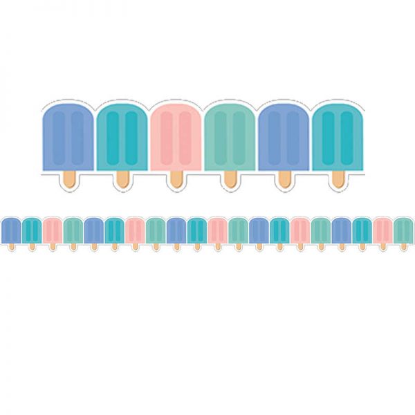 Creative Teaching Press® Calm & Cool Ice Pops Border, 35 Feet