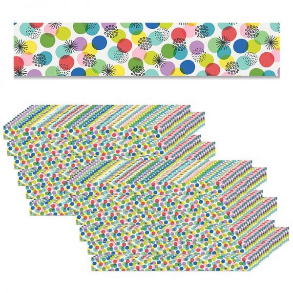 Creative Teaching Press® Color Pop Border, 35 Feet Per Pack, 6 Packs