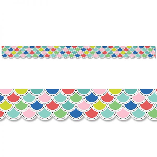 Creative Teaching Press® Poppin' Scallops Border, 35 Feet