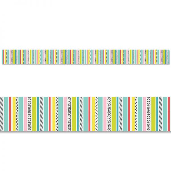 Creative Teaching Press® Poppin' Stripes Border, 35 Feet