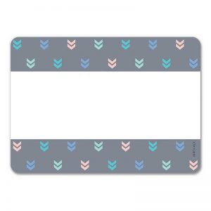 Creative Teaching Press® Calm & Cool Colorful Mini Chevrons Name Tag Labels, 36/Pack