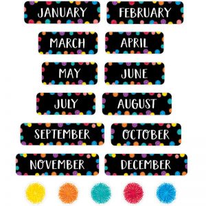 Creative Teaching Press® Pom Months of the Year, 17 Pieces Per Pack, 3 Packs