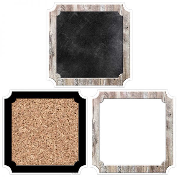 Creative Teaching Press® Rustic Wood Cards 6" Designer Cut-Outs, Pack of 36