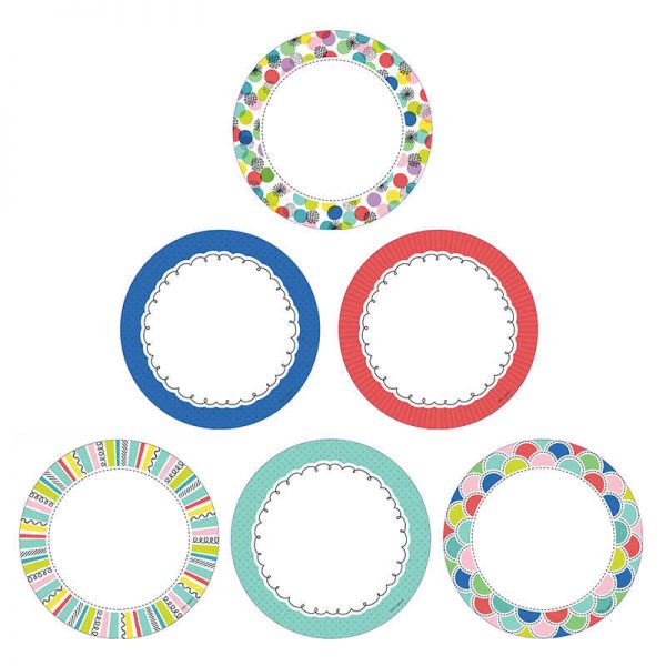 Creative Teaching Press® Color Pop Dots 3" Designer Cut-Outs, Pack of 36
