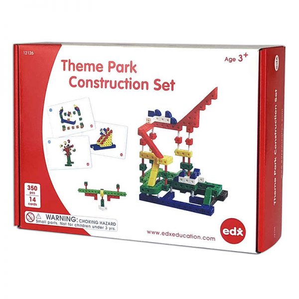 Edx Education® Theme Park Construction Set, 350 Pieces