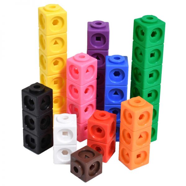 Edx Education® Math Cubes, Set of 100