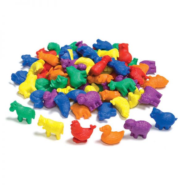 Edx Education® Farm Animals Counters, Set of 72