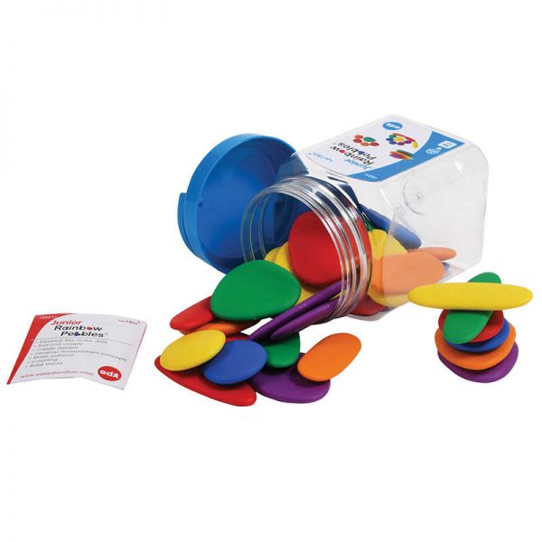 Edx Education® Junior Rainbow Pebbles® - Mini Jar