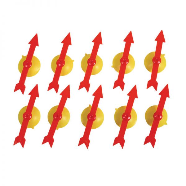 Edx Education® 10 Suction Spinners