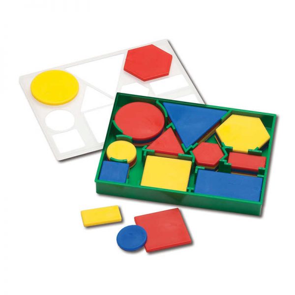 Edx Education® Deluxe Attribute Blocks, Set of 60