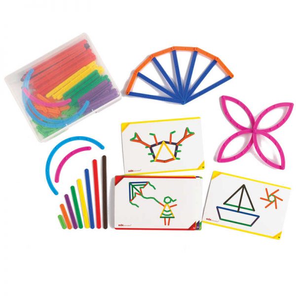 Edx Education® Junior GeoStix®, 230 Pieces