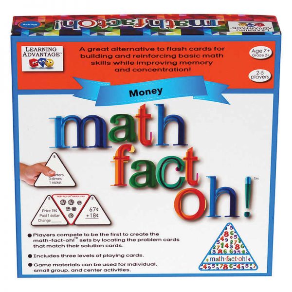 Edx Education® math-fact-oh!™ Money Game