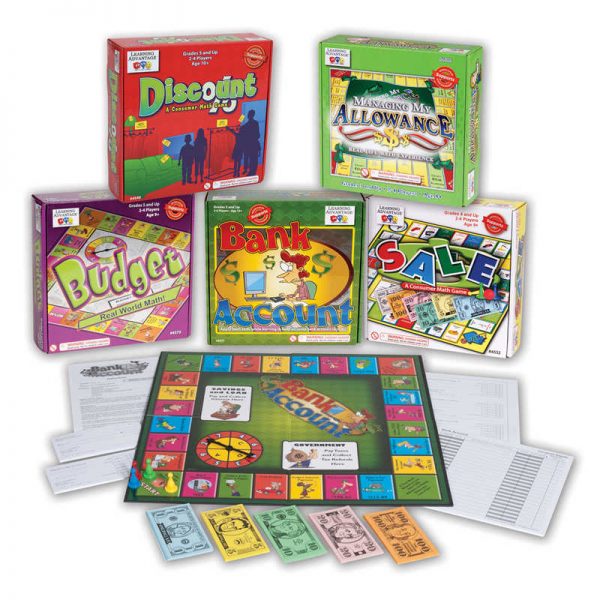 Learning Advantage™ Managing Your Money Lab, 5 Games