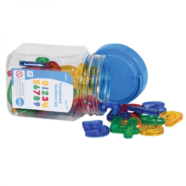 Edx Education® Transparent Number Set - Mini Jar