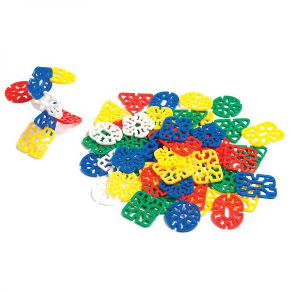Learning Advantage™ Waffle Blocks Building Set, 145 Pieces