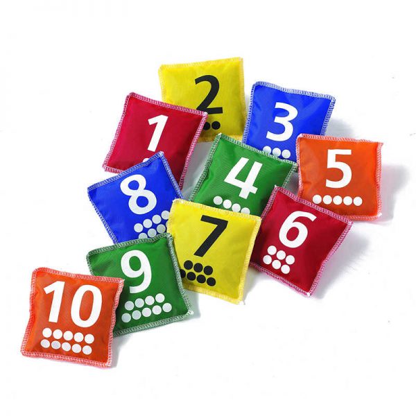 Edx Education® Number & Dot Bean Bags