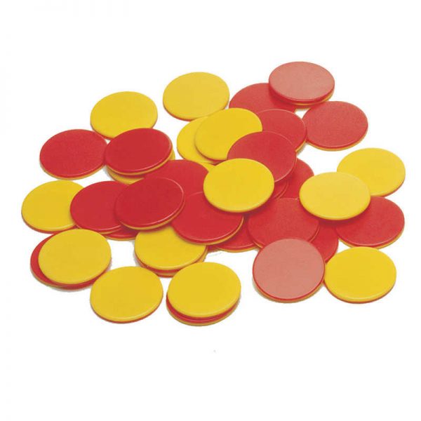 Learning Advantage™ Two-Color Counters, Plastic, Set of 200