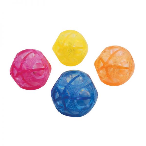 TickiT® Sensory Flashing Balls Small Irregular, 4-Piece Set