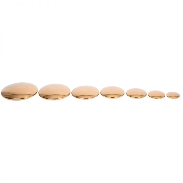 TickiT® Sensory Reflective Gold Buttons, Set of 7