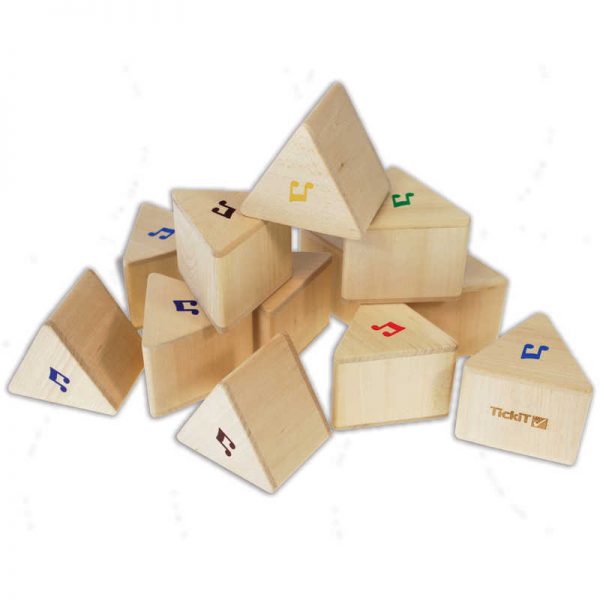 TickiT® Sound Prism Set, 12 Piece Set