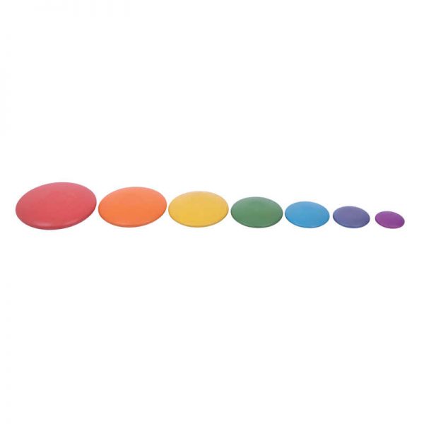 TickiT® Rainbow Buttons, Set of 7