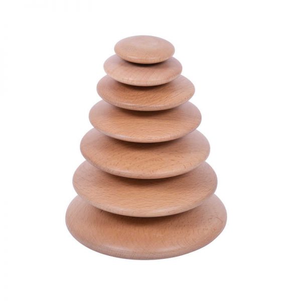 TickiT® Natural Buttons, Set of 7