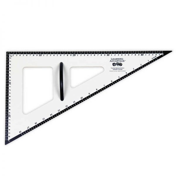 Learning Advantage™ Dry Erase Magnetic Triangle, 30/60/90