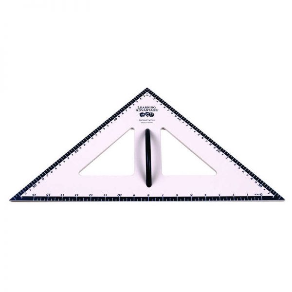 Learning Advantage™ Dry Erase Magnetic Triangle, 45/45/90