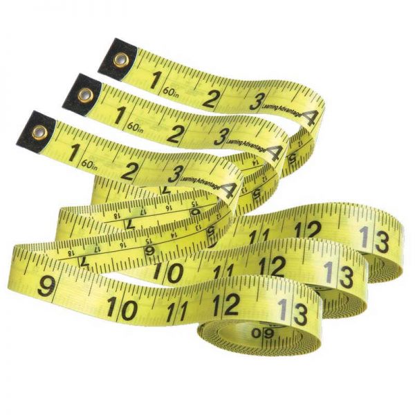 Learning Advantage™ Tape Measures, 10 Per Pack, 3 Packs