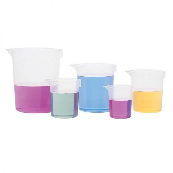Learning Advantage™ Economy Beakers, 5 Per Set, 3 Sets