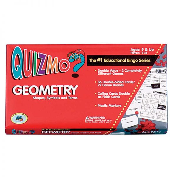 Learning Advantage™ Quizmo® Game: Geometry - Shapes, Symbols and Terms, Grades 4-8