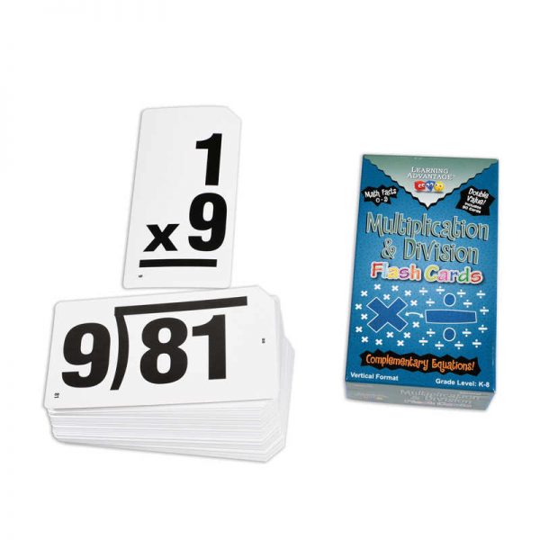 Learning Advantage™ Double Value Vertical Flash Cards
