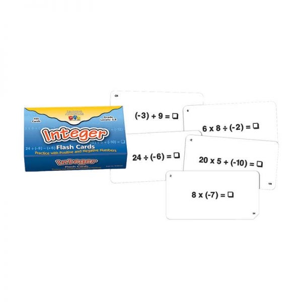 Learning Advantage™ Integer Flash Cards